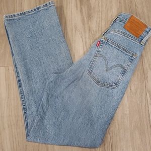 Levi's Ribcage Jeans Straight sz 25